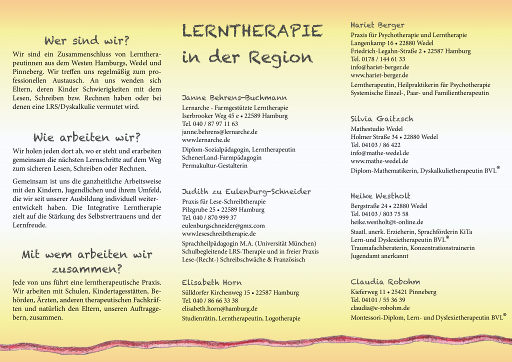 Flyer Rückseite